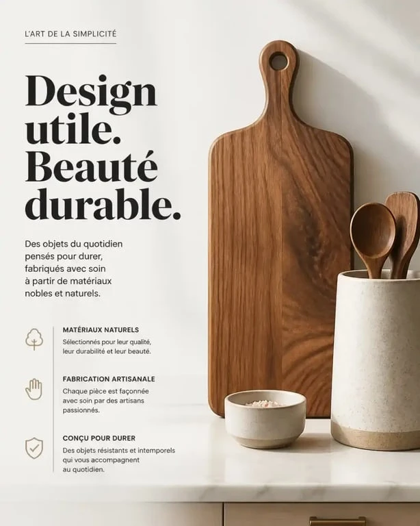 Idées cadeaux pour la maison : accessoires de cuisine design et fonctionnels
