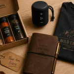 Idées cadeaux frere : coffret épices, carnet et enceinte