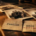 On choisit ses amis pas sa famille : famille et amis sur des cartes